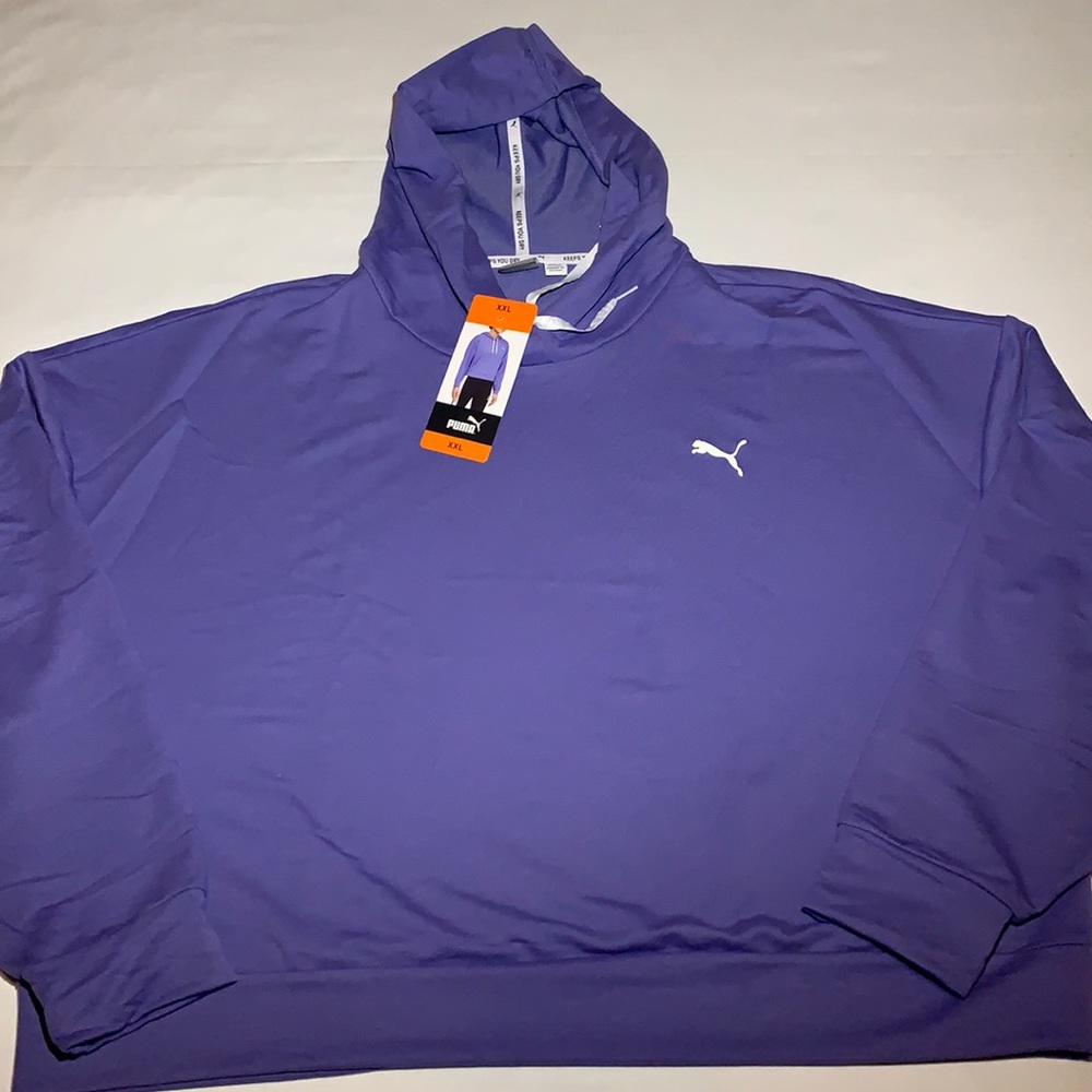 NWT Puma cropped hoodie XXL - Picture 7 of 8